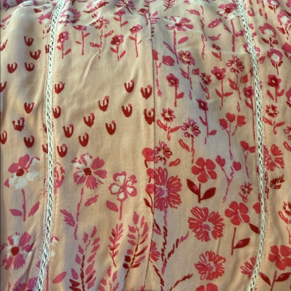 Poupette St. Barth Clara Pink Floral Mini Dress - Picture 13 of 14
